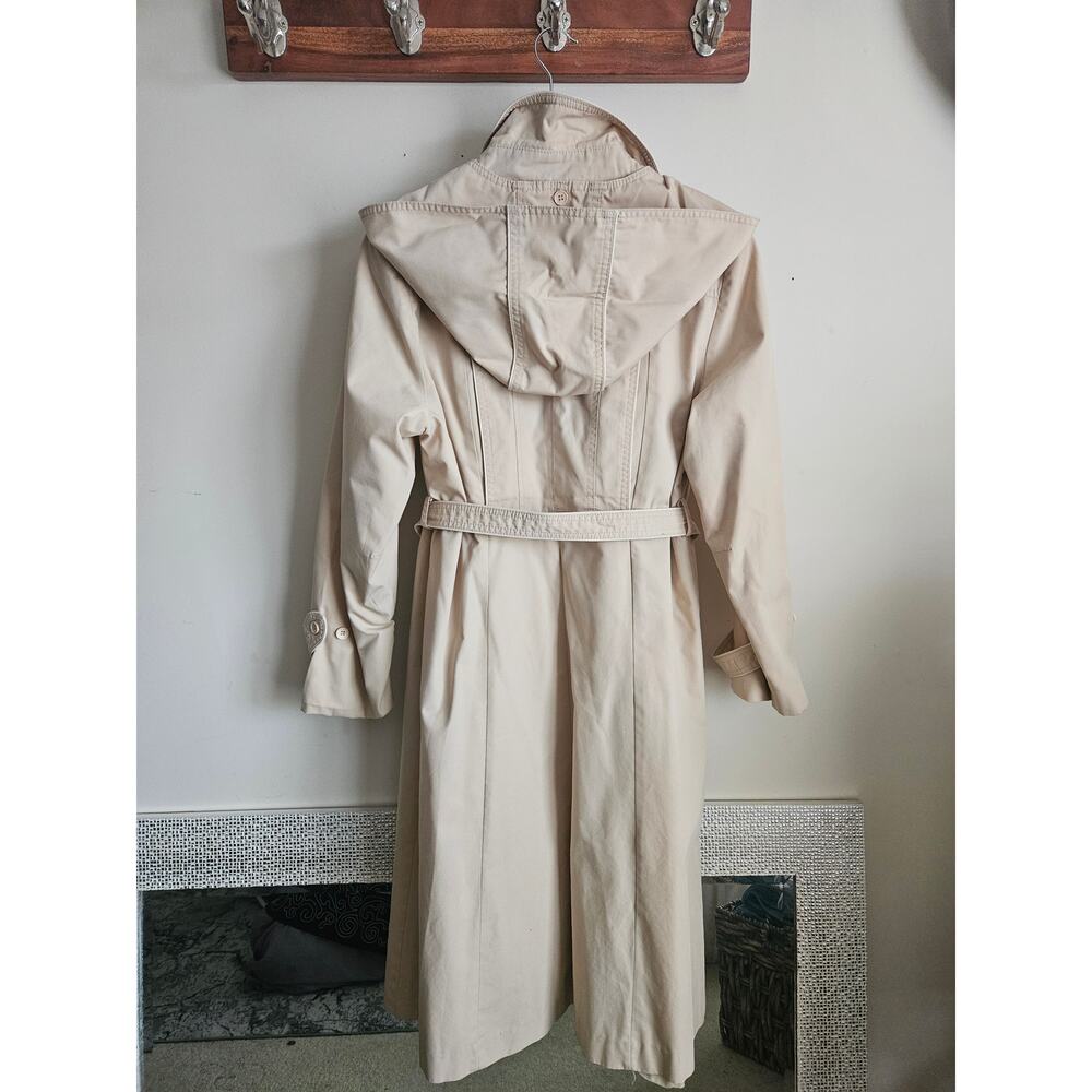 Vintage Neutral Trench Coat – Women’s Size 15 (Fits Modern S/M) - Picture 2 of 13